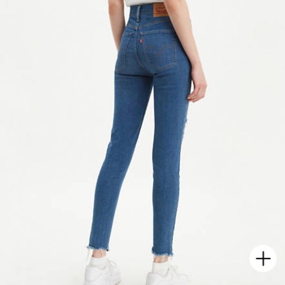 NWT Leviโs High Rise Skinny Jeans Size 29x30 - Picture 3 of 12